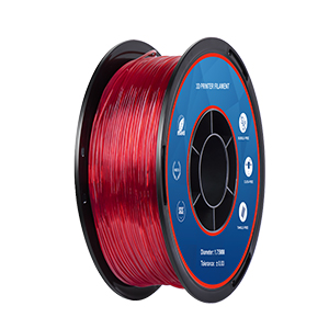 TPU耗材  透明红