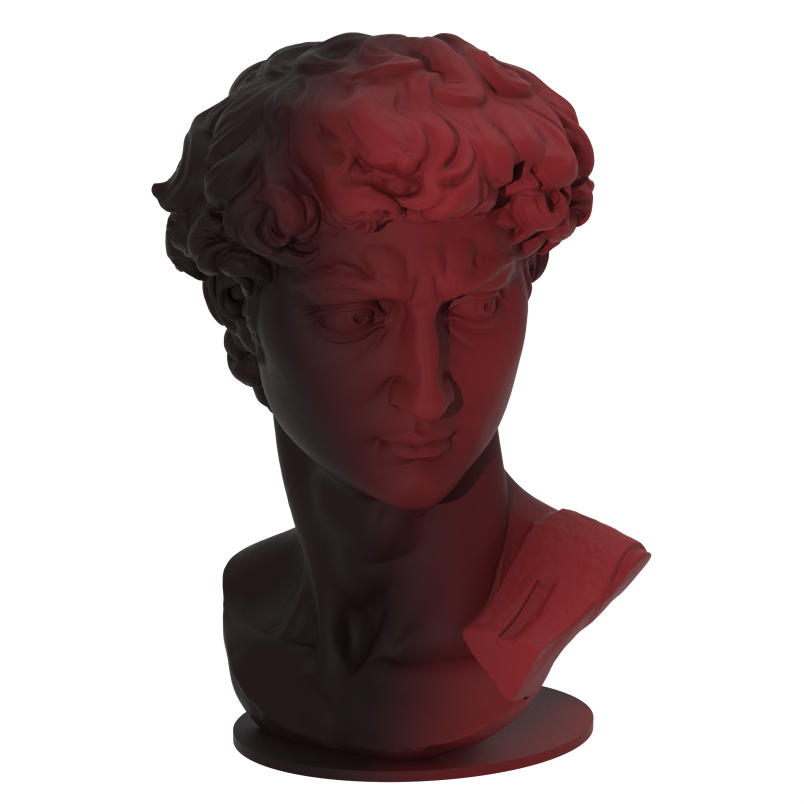 PLA哑光双色 黑红