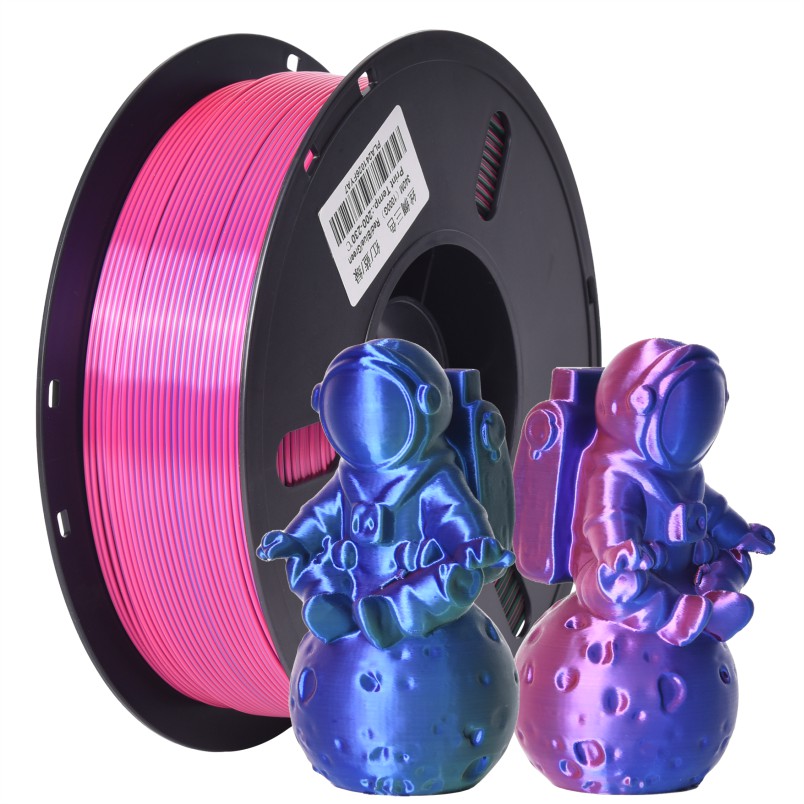 PLA丝绸三色 红-蓝-绿