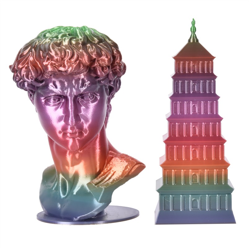 PLA丝绸彩虹 红色系