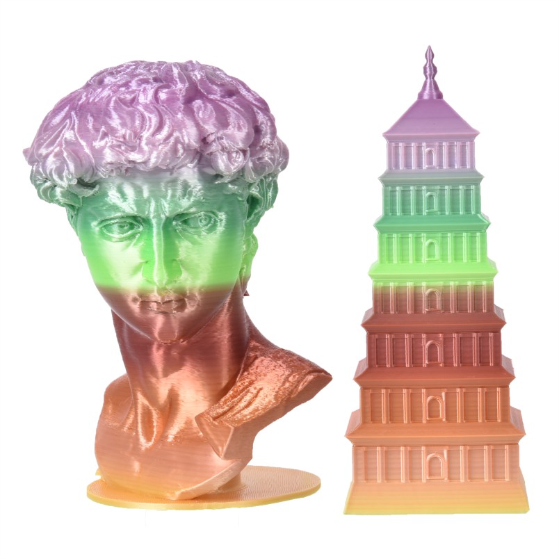 PLA丝绸彩虹 黄色系