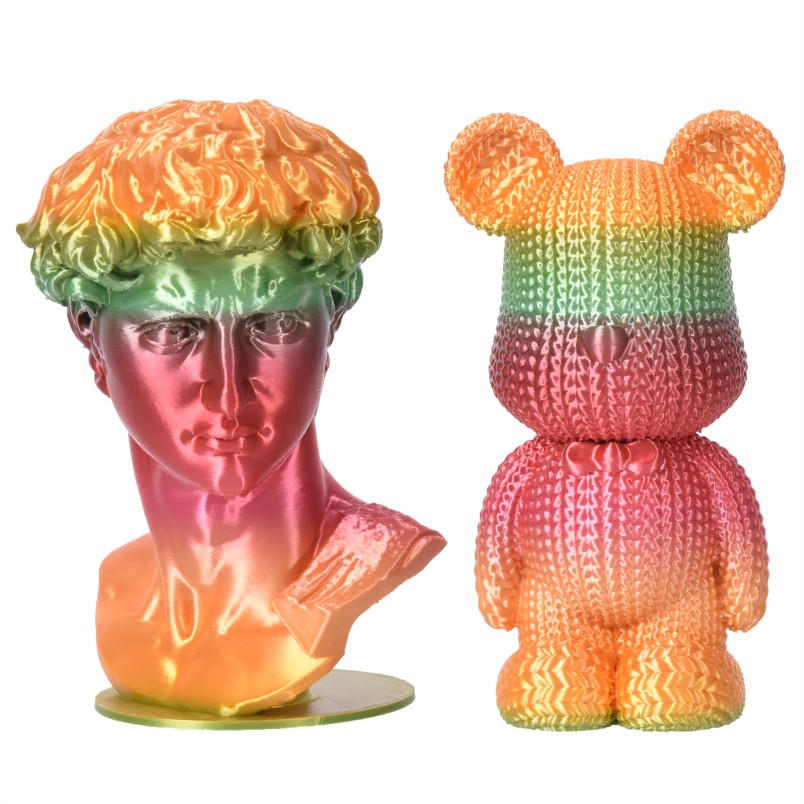 PLA丝绸彩虹 金色系